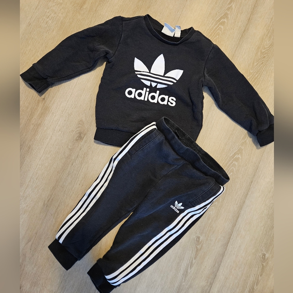 18-24 Months Toddler Addidas Kids Black Track Suit